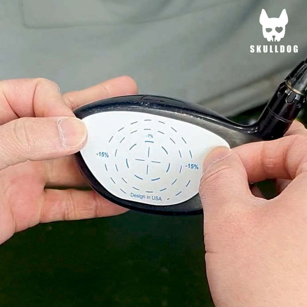 Golf Impact, Sweet Spot & Consistency Analysis Sticker 10pcs - 골프 타점 스티커 10장