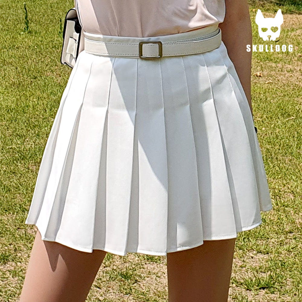Women Wrinkle Skirt for Golf & Tennis - 여성 플리츠 주름 치마