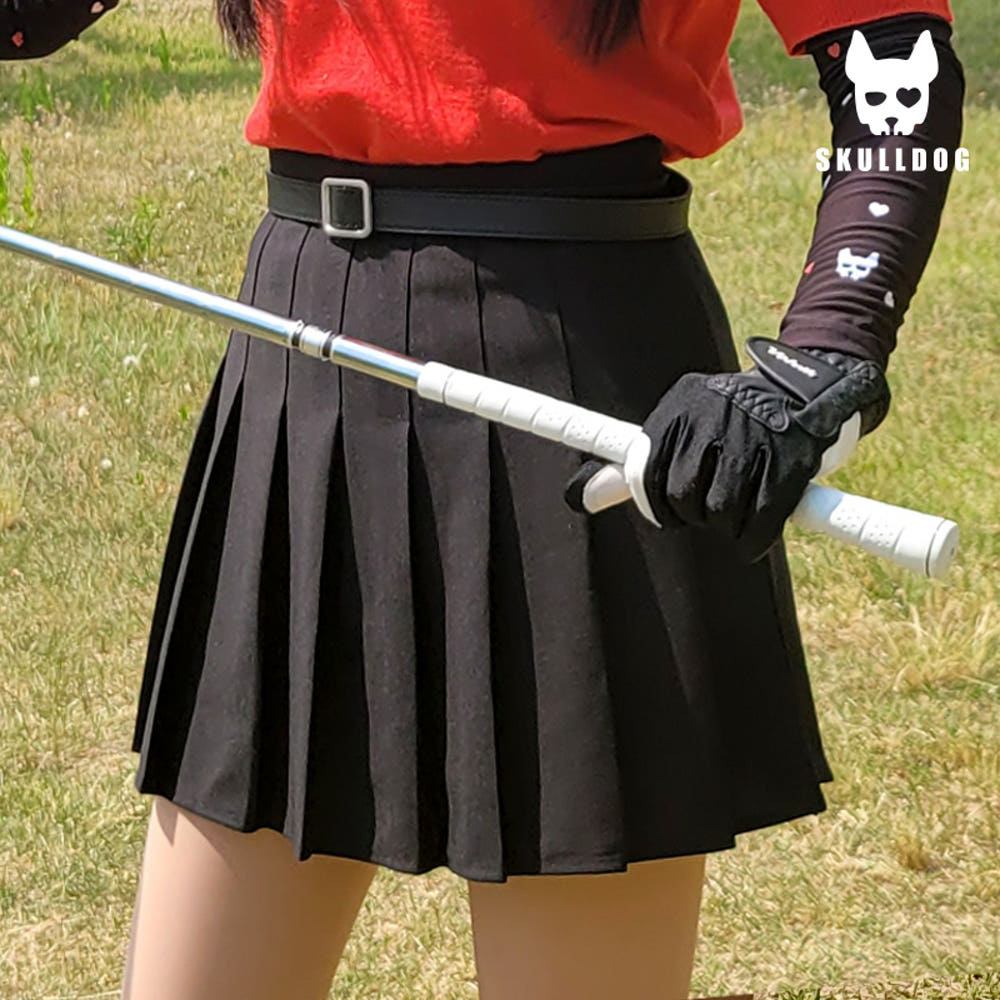 Women Wrinkle Skirt for Golf & Tennis - 여성 플리츠 주름 치마