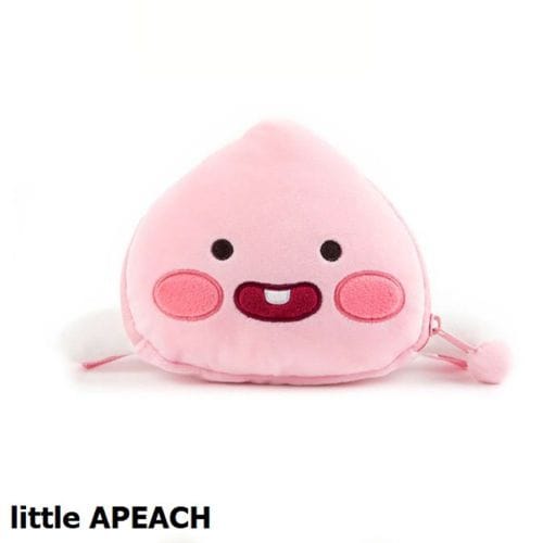 Kakao Friends:Kids Doll Hip Sack Apeach 키즈 인형 힙색 리틀어피치