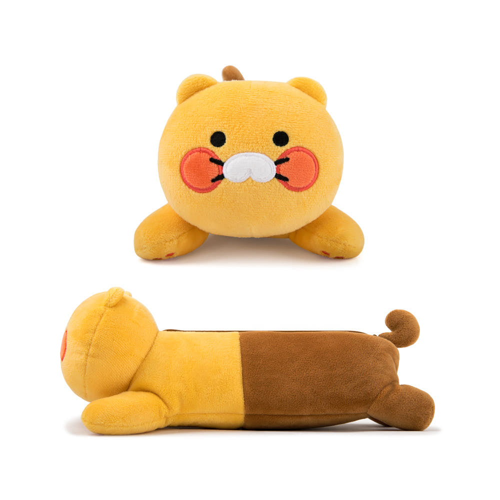 Kakao Friends: Choonsik Doll Large Pen Pouch(Case) - 춘식이 귀여운 인형 펜 파우치 대용량