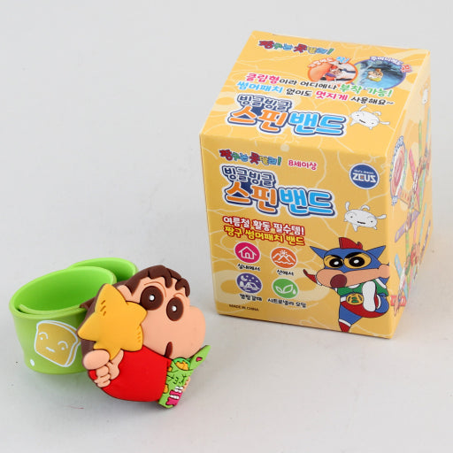 Crayon Shin Chan Mosquito Repellent Spinning Bracelet (Random) - 짱구 모기퇴치 스핀 팔찌(랜덤)