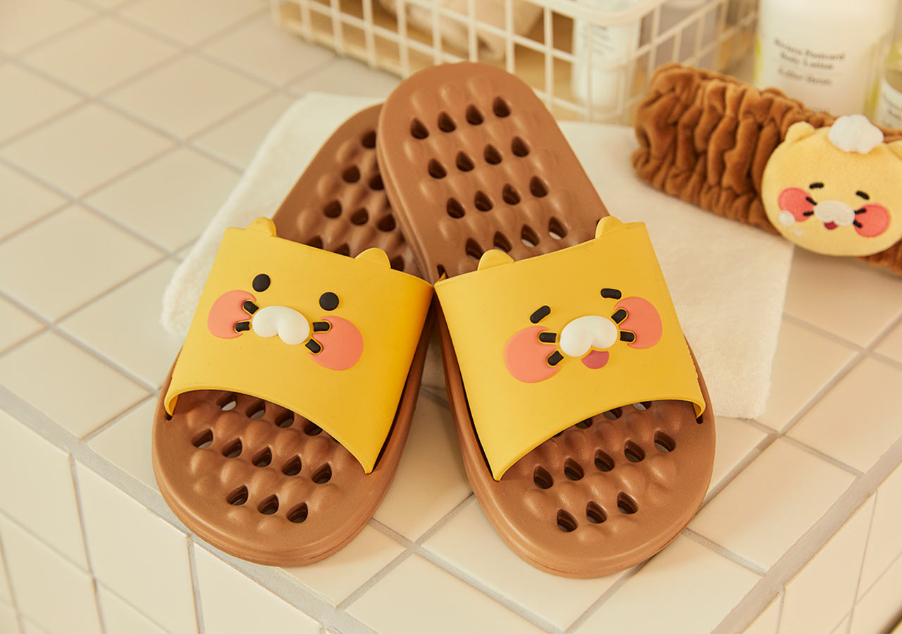 Kakao Friends: Choonsik Bathroom Slippers 춘식이 욕실슬리퍼