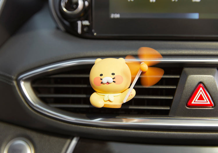 Kakao Friends: Pinwheel Car Air Freshener - Choonsik 바람개비 방향제 춘식이