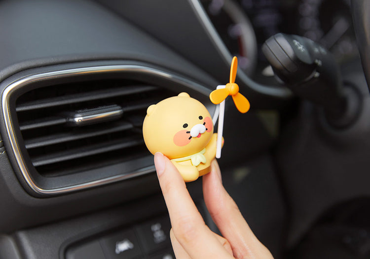 Kakao Friends: Pinwheel Car Air Freshener - Choonsik 바람개비 방향제 춘식이