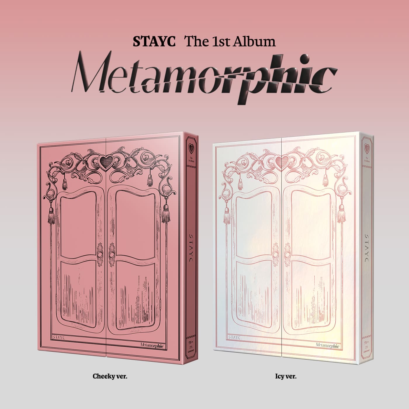 STAYC 1st Full Album [Metamorphic] (Cheeky Ver. / Icy Ver