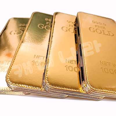 Gold Bar Magic Money Clip - 골드바 요술 지갑