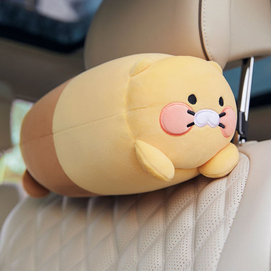 Kakao Friends: Car Cylinder Neck Cushion Choonsik 편안한 차량용 목쿠션_춘식이