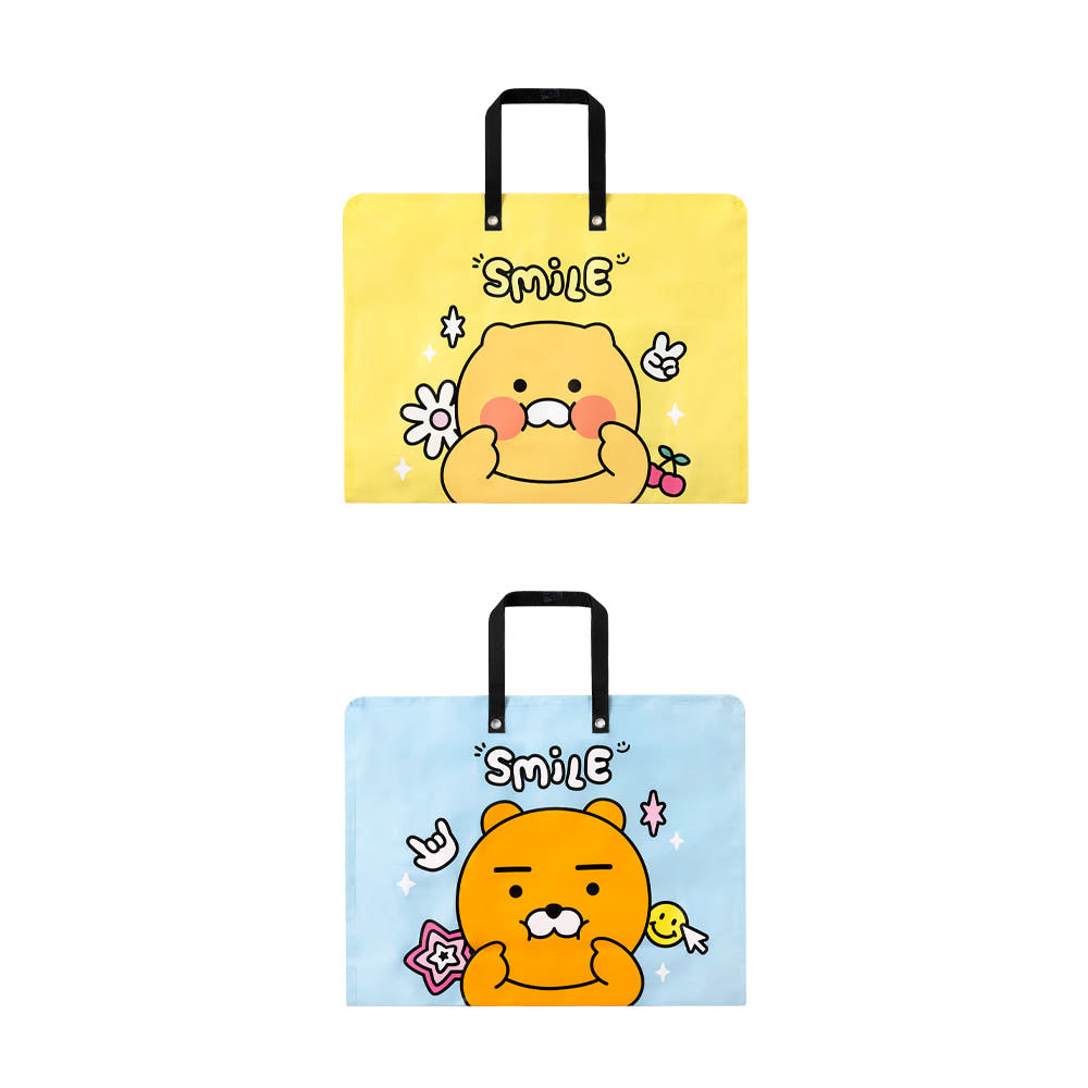 Kakao Friends: Say Cheese Tarpaulin Bag Large - 세이치즈 타포린 백 라지