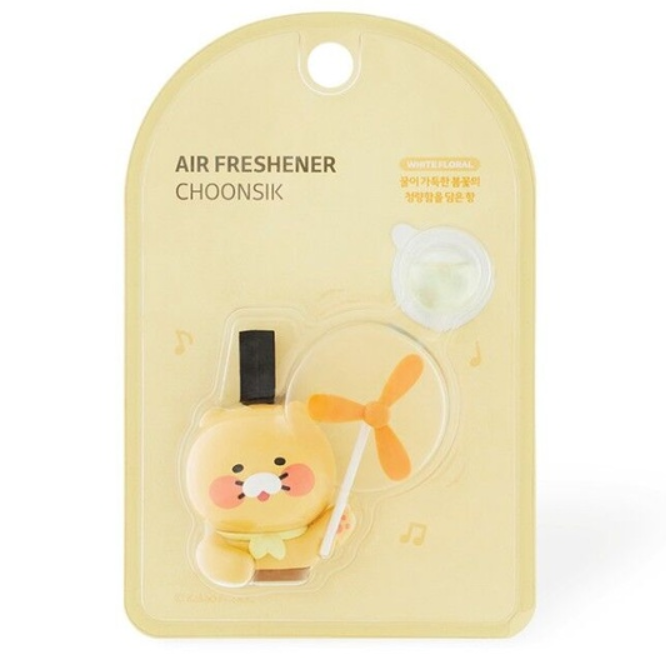 Kakao Friends: Pinwheel Car Air Freshener - Choonsik 바람개비 방향제 춘식이
