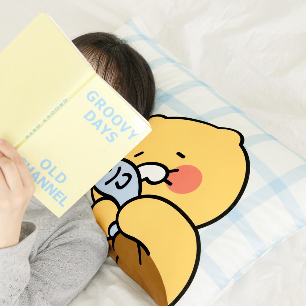 Kakao Friends: Choonsik Cooling Summer Pillow Cover (2 set)- 춘식이 쿨링 여름 베게 커버 2개 세트
