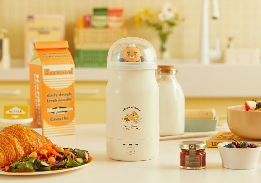Kakao Friends: Yogurt Maker - Ryan & Choonsik 라이언 춘식이 요거트 메이커