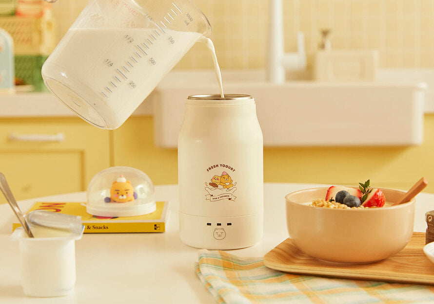 Kakao Friends: Yogurt Maker - Ryan & Choonsik 라이언 춘식이 요거트 메이커