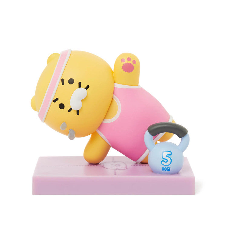 Kakao Friends: Godsaeng Minifigure Choonsik (Exercise) 오늘부터갓생 미니피규어 오운완_춘식이