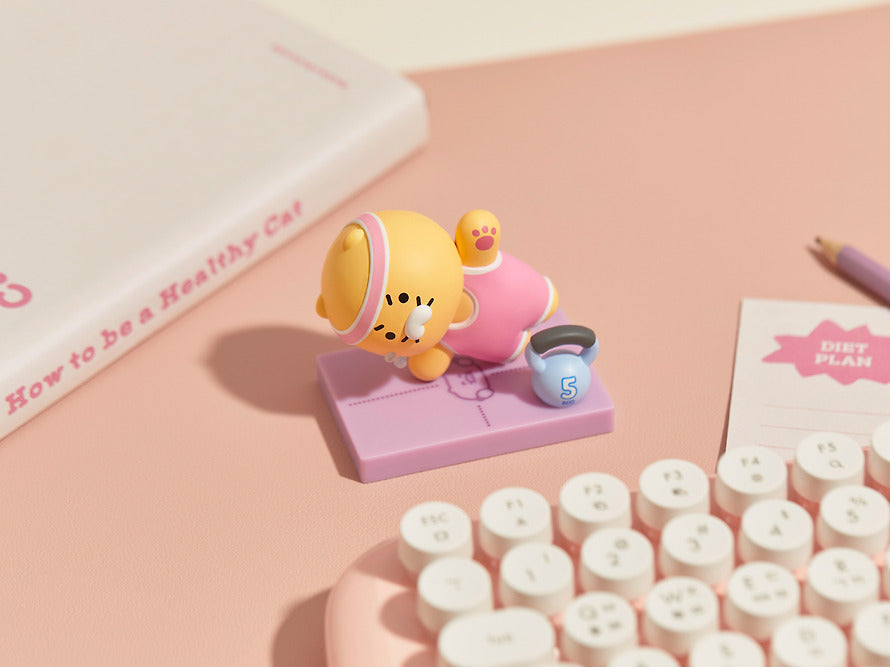 Kakao Friends: Godsaeng Minifigure Choonsik (Exercise) 오늘부터갓생 미니피규어 오운완_춘식이