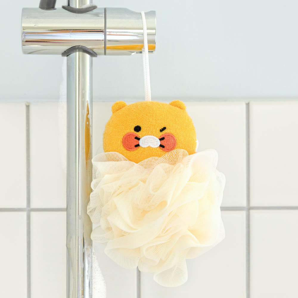 Kakao Friends: Choonsik Bubble Shower Scrub- 춘식이 거품목욕 샤워볼