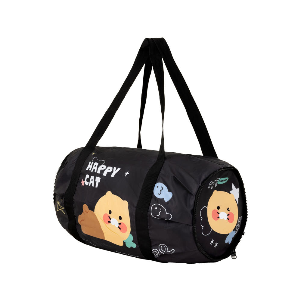 Kakao Friends: Choonsik Folding Duffle Bag Traveling Boston Bag - 춘식이 폴딩 더플백 여행용 접이식 보스턴백