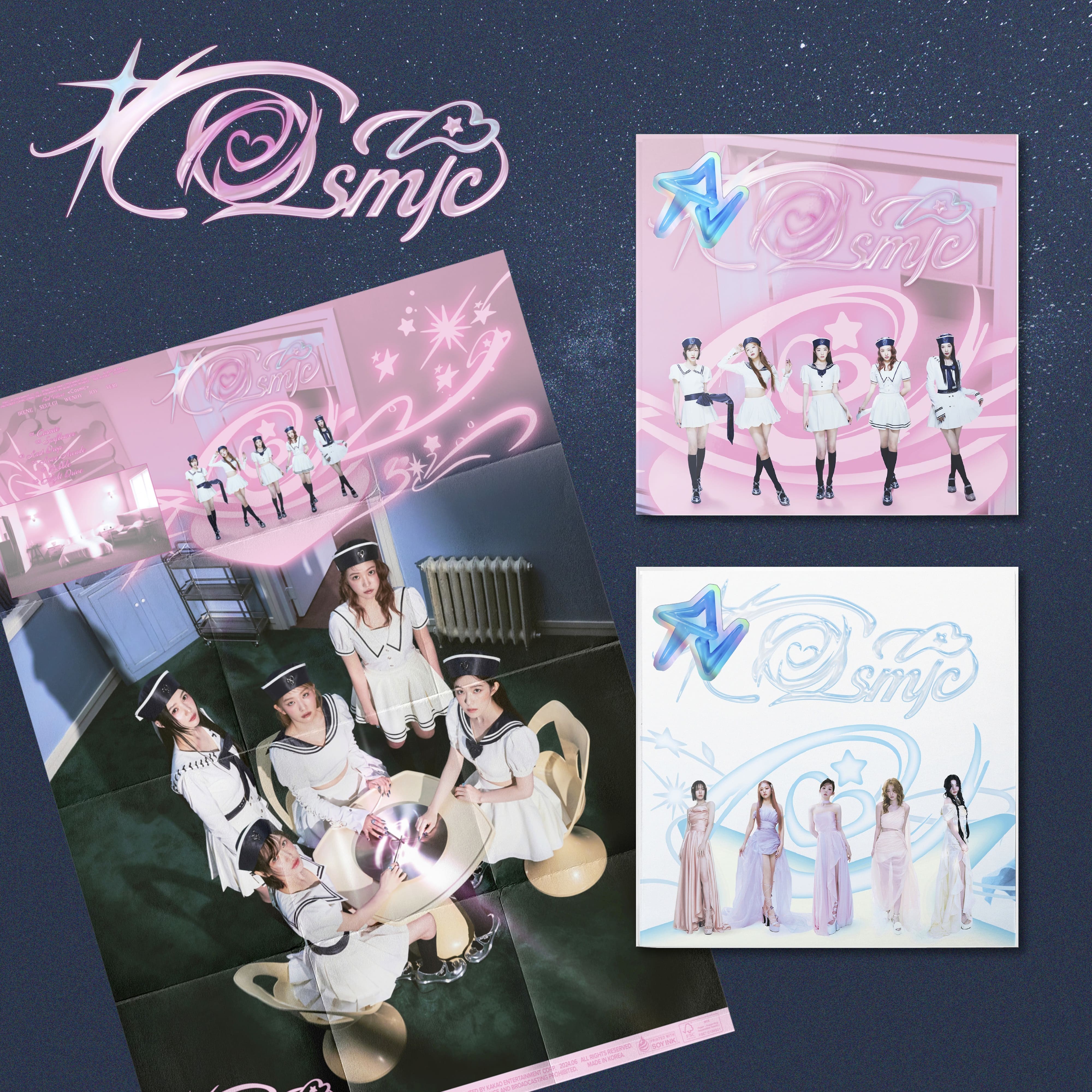 Red Velvet 7th Mini Album [Cosmic] (Poster Ver.) (Hotel Ver