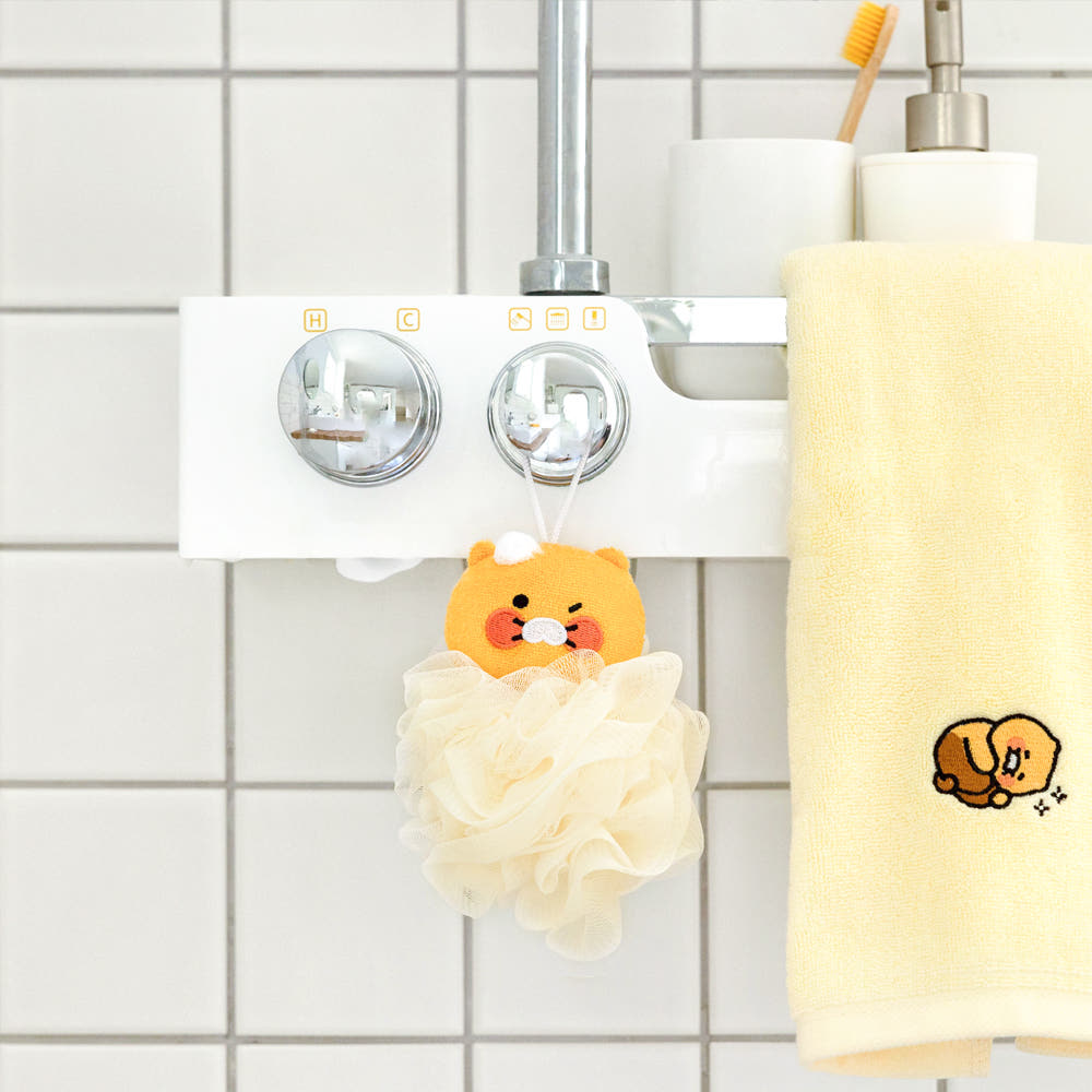 Kakao Friends: Choonsik Bubble Shower Scrub- 춘식이 거품목욕 샤워볼