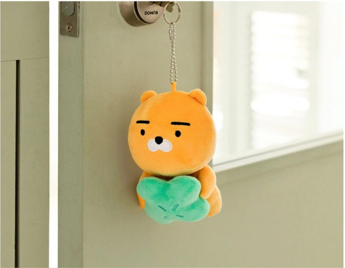 Kakao Friends: Monitor Key Ring Ryan & Choonsik - 춘식이 모니터 인형 키링, 가방 열쇠고리 라이언 & 춘식