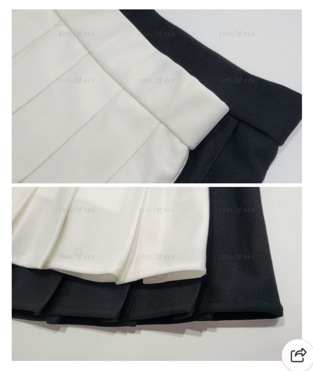 Women Wrinkle Skirt for Golf & Tennis - 여성 플리츠 주름 치마