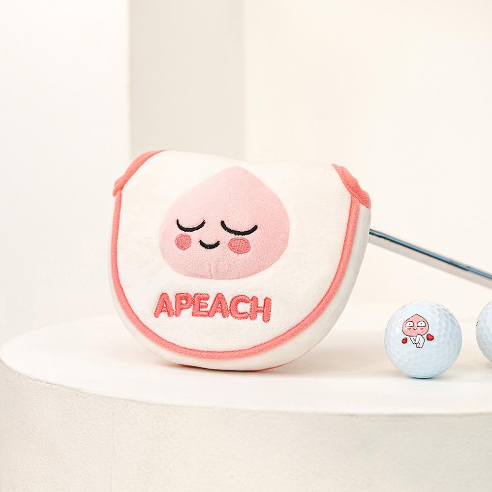 Kakao Friends: Soft Putter Cover Mallet-Apeach/PK 소프트 퍼터커버 말렛-어피치
