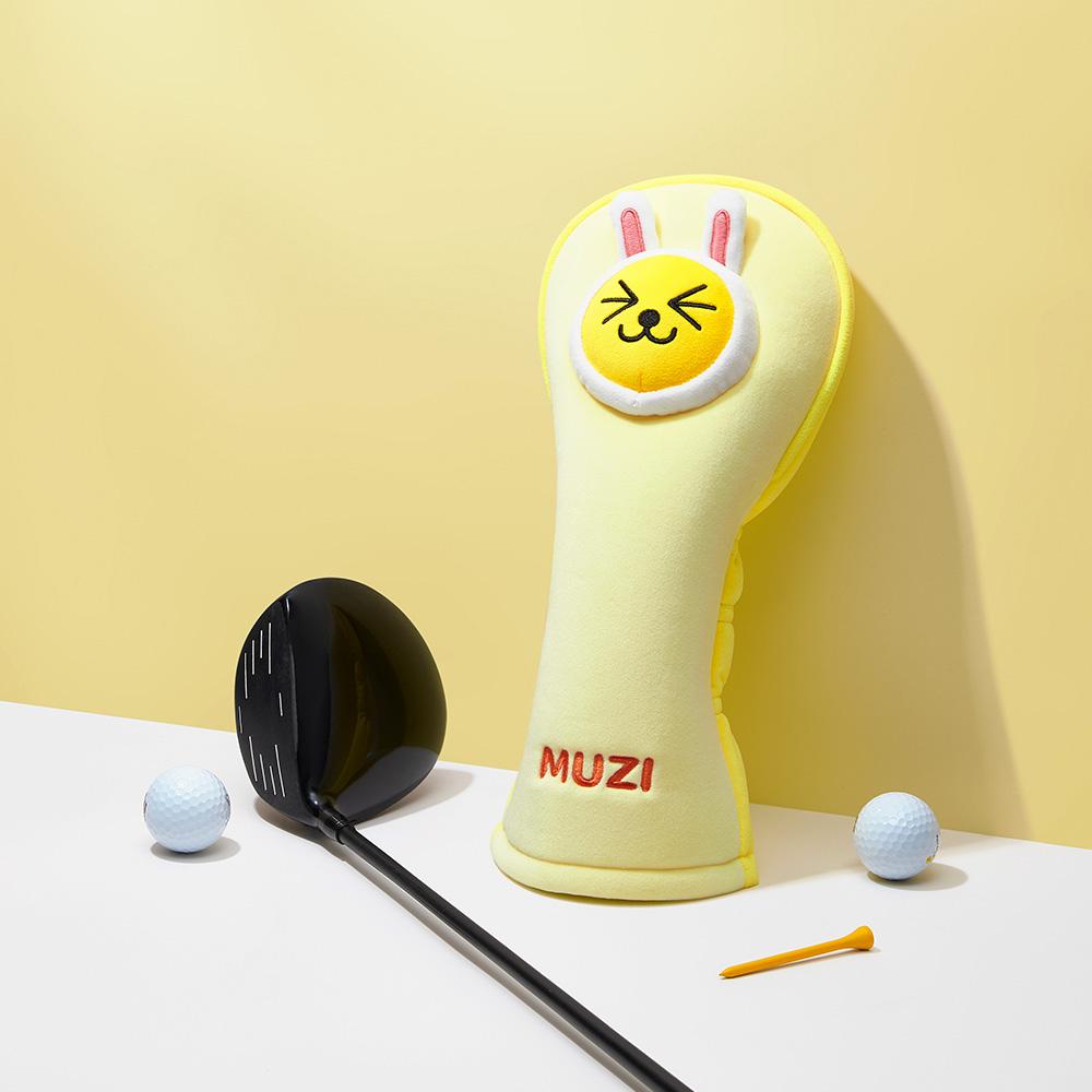 Kakao Friends: Soft driver cover - Muzi 소프트 드라이버커버 - 무지