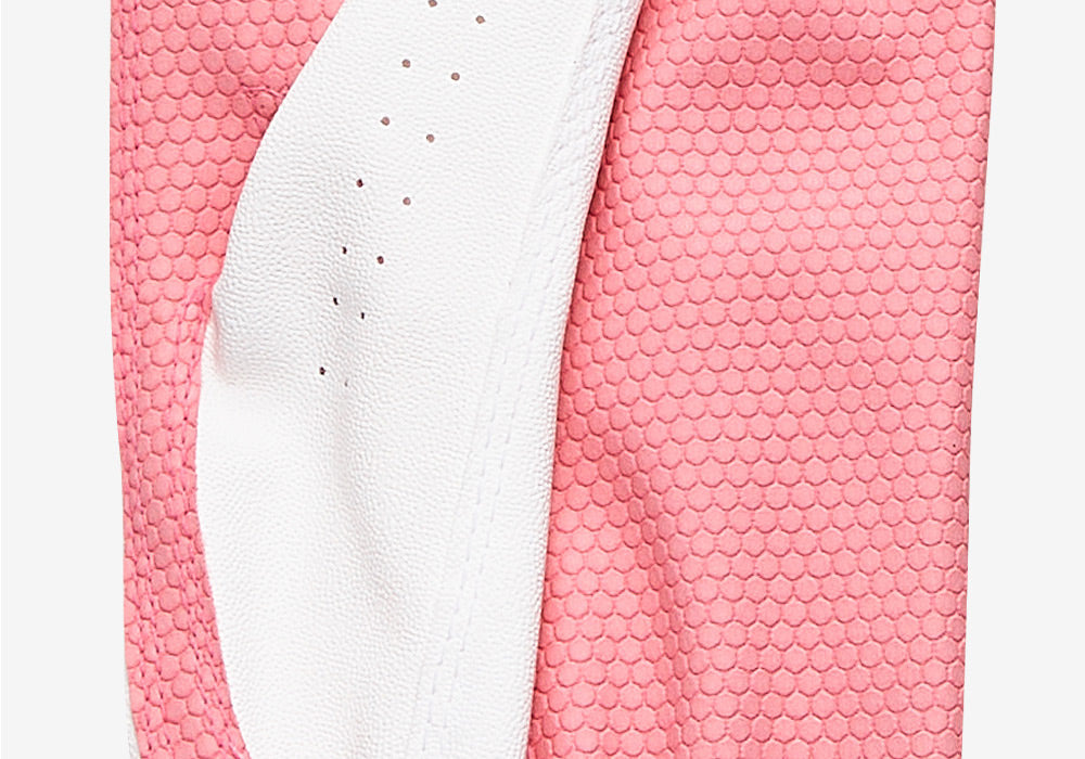 KAKAO FRIENDS: Friends Ball Marker Women's Both Hands Synthetic Leather Gloves - Apeach 프렌즈 볼마커 여성 양손 합피장갑 - 어피치