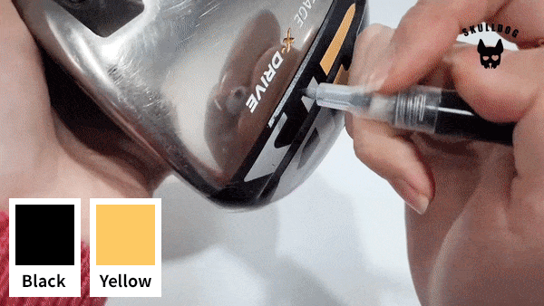 Golf Club Self Paint Touch Up Pen (Easy to Use & Last Long) - 골프채 골프클럽 전용 셀프 커스텀 도색 페인트 펜 자연건조 uv램프, 리무버 필요없음