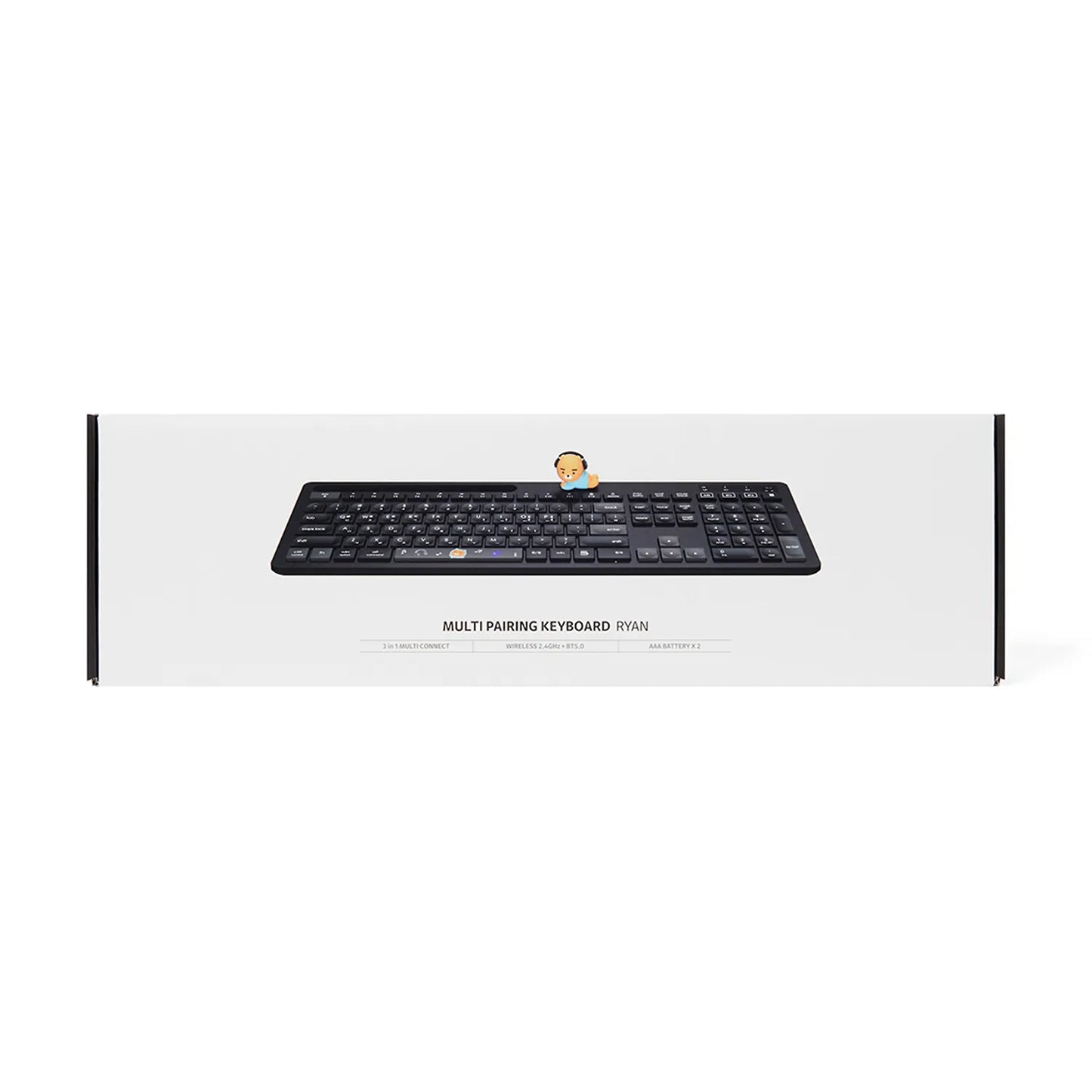 Kakao Friends: Multi pairing Keyboard Ryan 멀티페어링 키보드_DJ라이언