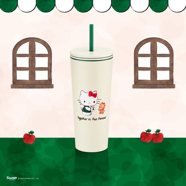 K-Starbucks X Hello Kitty] SS Cold Cup 473ml - 한국 스타벅스 헬로