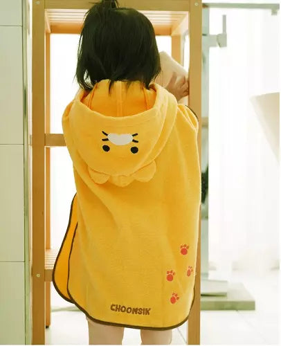 Kakao Friends: Kids Bathrobe 카카오프렌즈: 리틀프렌즈 유아 목욕가운