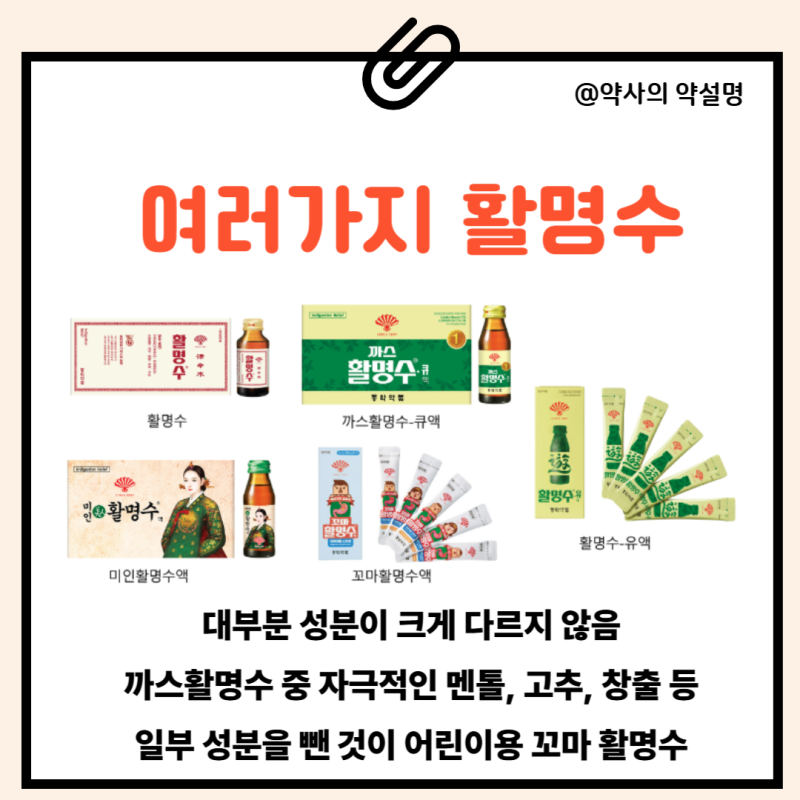 Hwal Myung Soo for Kids 5pcs - 꼬마 활명수 5포