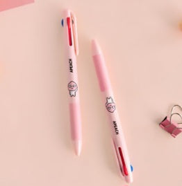 Kakao Friends: 3 Color Ballpoint Pen - 카카오프렌즈: 삼색 볼펜