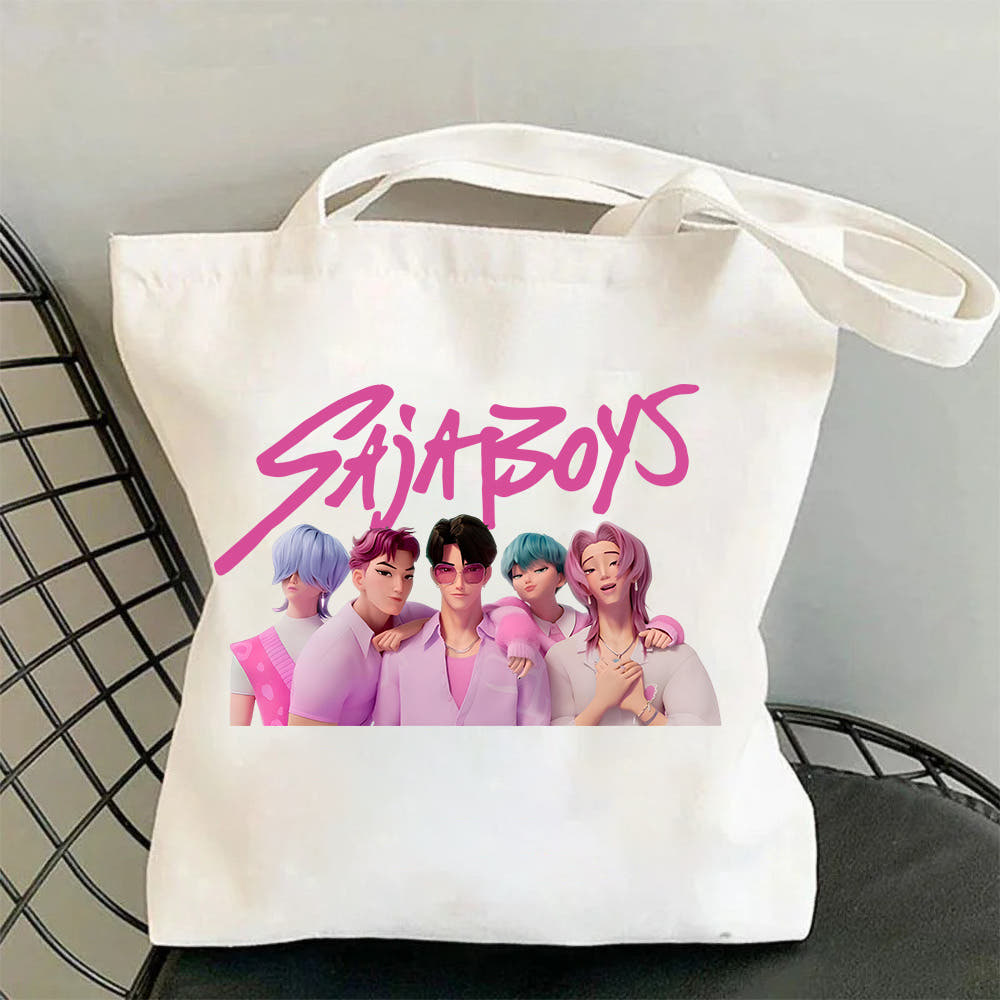 [KDH] Kpop Demon Hunters Ecobag (Saja Boys) - 케이팝 데몬 헌터즈 에코백(사자 보이즈)
