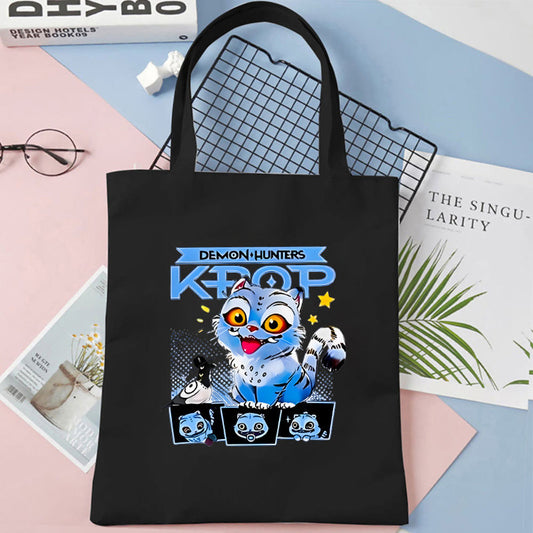 [KDH] Kpop Demon Hunters Ecobag(Derpy) - 케이팝 데몬 헌터즈 에코백(호랑이) *Pre-Order*