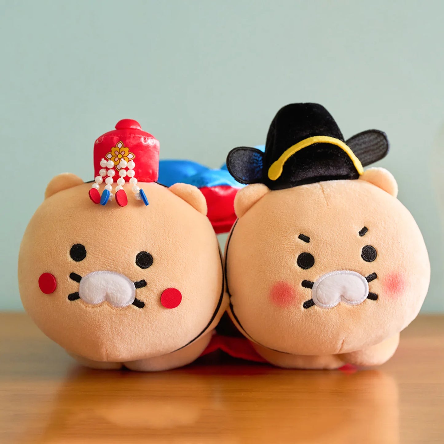 [KAKAO FRIENDS] Wedding Choon Doll Set Choonsik - 춘식이 복춘혼례 인형 세트