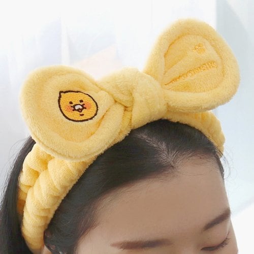 Kakao Friends: Choonsik Ribbon Face Wash Band 춘식이 리본 세안 밴드