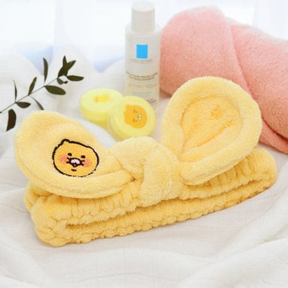 Kakao Friends: Choonsik Ribbon Face Wash Band 춘식이 리본 세안 밴드