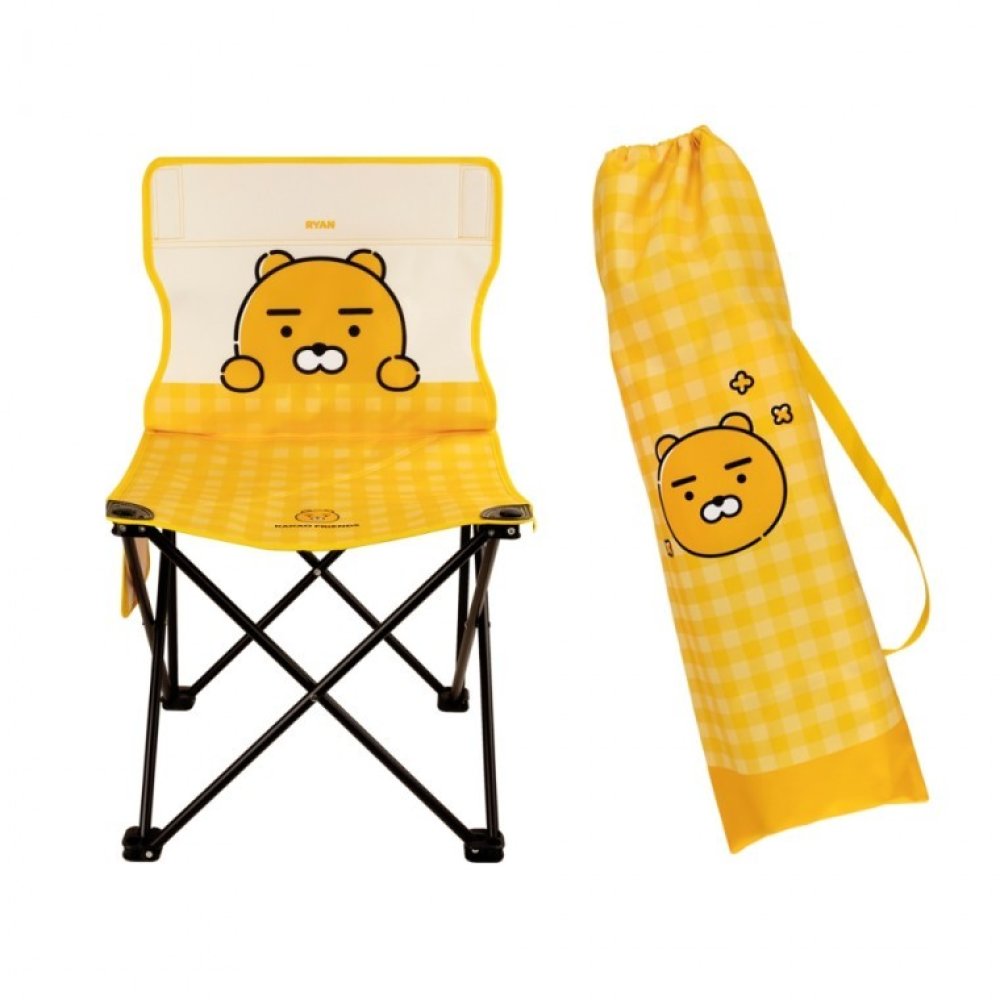 Kakao Friends: Kids Camping Chair Ryan 키즈 캠핑 의자 라이언