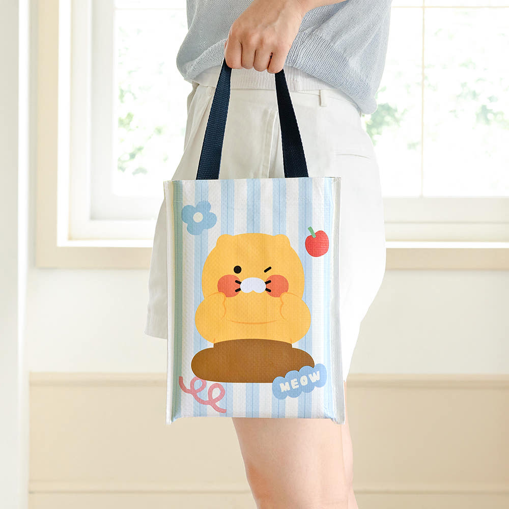 [KAKAO FRIENDS] Choonsik Waterproof Light Weight Pouch & Picnic Mat - 춘식이 경량 방수 파우치 & 돗자리