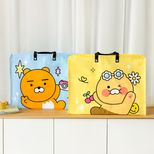Kakao Friends: Say Cheese Tarpaulin Bag Large - 세이치즈 타포린 백 라지