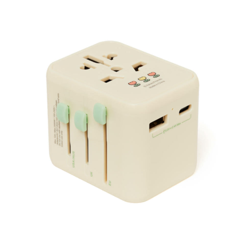 [KAKAO FRIENDS] Travel Multi Adapter - 여행용 멀티 어댑터