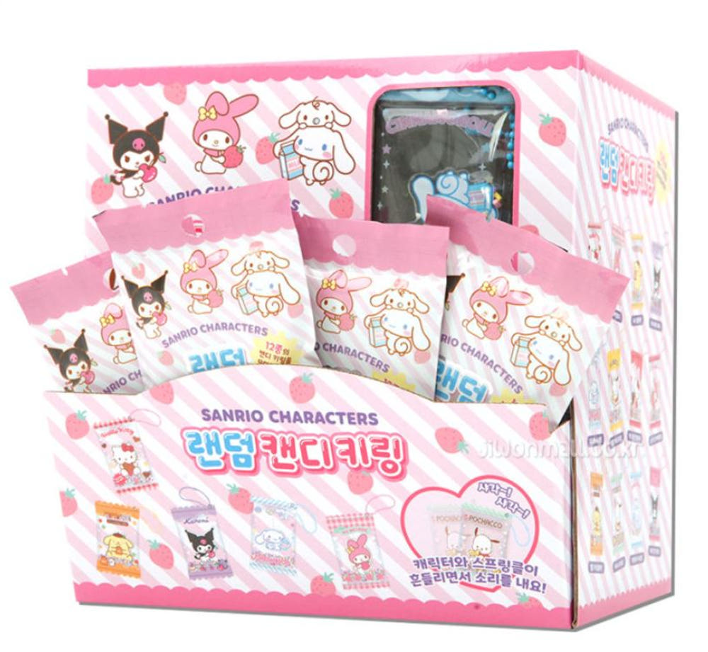 Sanrio Random Candy Keyring - 산리오 랜덤 캔디 키링
