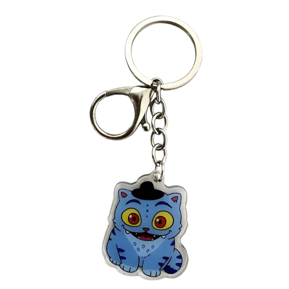 [KDH] Kpop Demon Hunters Derpy Acrylic Keyring 4pc set - 케이팝 데몬 헌터즈 더피 아크릴 키링 4종 세트