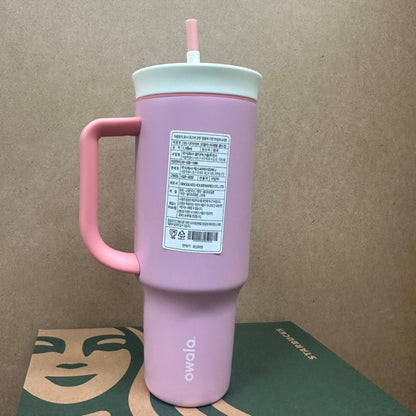 [K-Starbucks X Stanley] SS DearLove OwalaTravel Cold Cup 1185ml - 한국 스타벅스 SS 디어러브 오왈라 트래블 콜드컵 1185ml 발렌타인 MD 2025