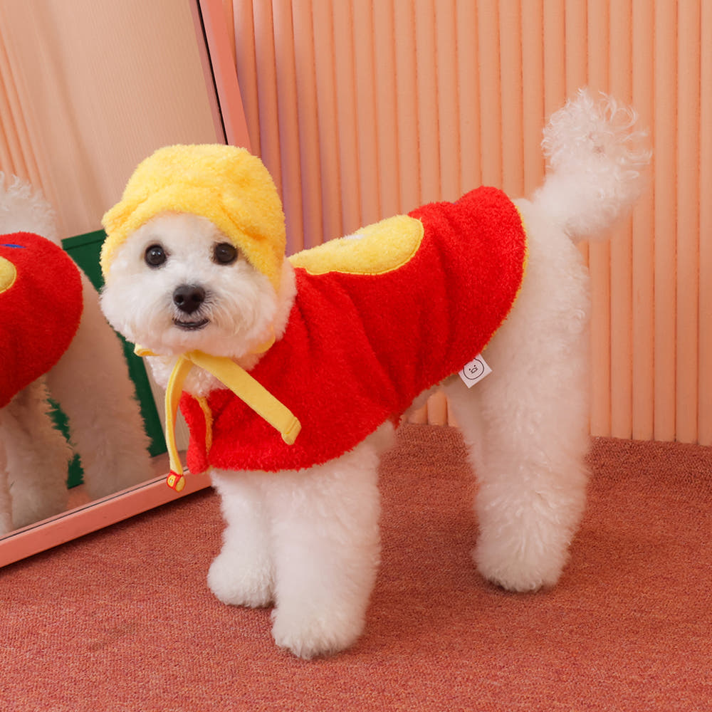 [KAKAO FRIENDS] 춘식이 마이펫 모자 망토세트