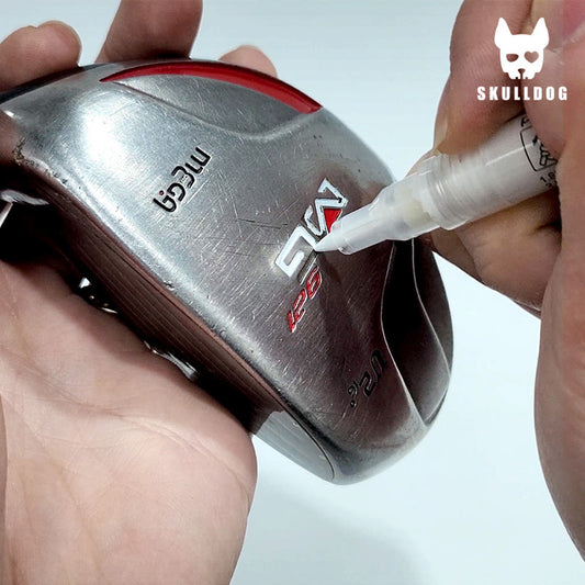 Golf Club Self Paint Touch Up Pen (Easy to Use &amp; Last Long) -&nbsp; 골프채 골프클럽 전용 셀프 커스텀 도색 페인트 펜 자연건조 uv램프, 리무버 필요없음