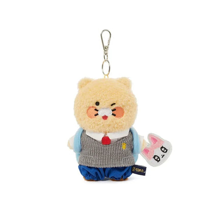 [KAKAO FRIENDS] Choonsik Bus Mini Pouch Keyring Freshman - 춘식버스 미니파우치 키링 신입생