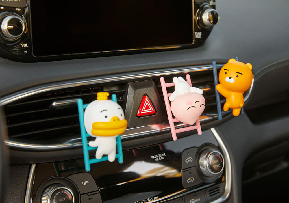 Kakao Friends: Car Air Freshener Ladder Apeach -	차량용 방향제 사다리 어피치